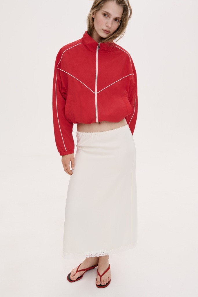 ШОВКОВА СПІДНИЦЯ ДОВЖИНИ МІДІ 1240-2 зображення 4